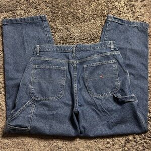 2000s Tommy Hilfiger Carpenter Jeans 35x30